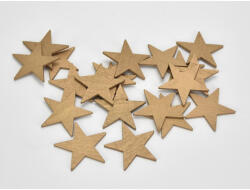 Csillag arany 4, 5cm 20db/csomag - papelito