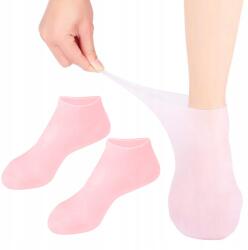  Szilikon Zoknik Repedezett Sarkakról Regeneráló Sarkakról Kezelésekhez (SILICONE SOCKS)