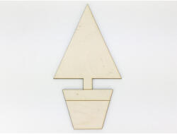 Natúr fa - Cserepes fenyő 24cm - papelito