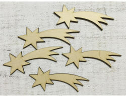  Natúr fa - Hullócsillag 9, 5cm 5db/csomag - papelito