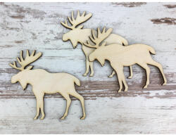  Natúr fa - Jávor szarvas 10cm 3db/csomag - papelito