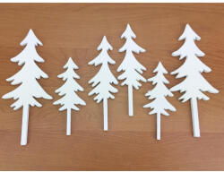  Hegyvidéki fenyő fehér 6db/csomag - papelito