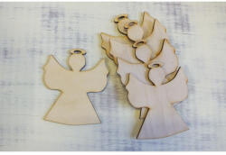 Natúr fa - Angyalka 8, 5x10cm 5db/csomag - papelito