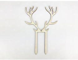  Natúr fa - Beszúrós agancs 18cm - papelito