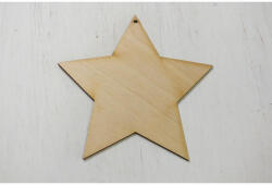  Natúr fa - Csillag 15cm - papelito