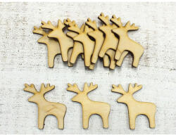  Natúr fa - Rénszarvas 5cm 10db/csomag - papelito