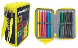 CYP Pokemon- Hármas tolltartó Pikachu kiegészítőkkel 0578 (EP-363-PK)