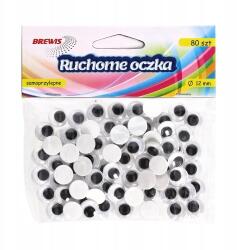 Brewis Mozgatható Öntapadós Szemek A'80 12mm Brewis RO8 (RO 08)