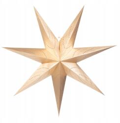 Homla Galla csillag karácsonyi dekoráció áttört arany Led nagy 60cm Homla (233056)