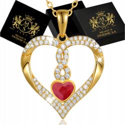 Mennica Świdnicka Arany Infinity Nyaklánc Ezüst 925 Medál Lánccal Ajándék