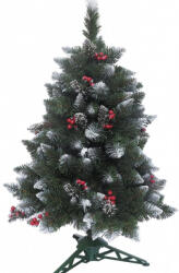 BraziCraciun. net Brad Artificial de Craciun Lermoos 120 cm (PA-LER-PVC-120)