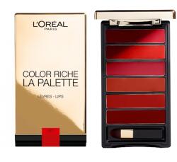 L'Oréal Ajakrúzs LOréal Color Riche többszínű Piros árnyalatok gyöngyház paletta (3600523156757)