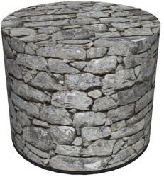 Bertoni puff könnyű, stabil, ülőfelület, loft, colorca nyomott mintás puff (PU44)