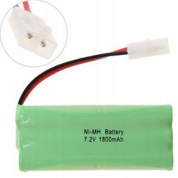  Ni-Mh 7.2V 1800mAh 6 cellás Aa újratölthető akkumulátor - Tamiya Ket 2P csatlakozó (B0FCD6TNH9)
