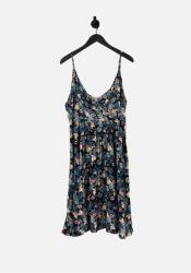 UNIQUE21 Fekete Ruha Mintás (44) (469458)