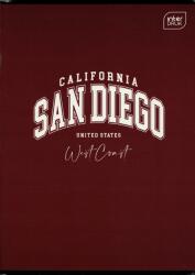 Interdruk 60 lapos füzet A5 vonalas Interdruk uv minta 18