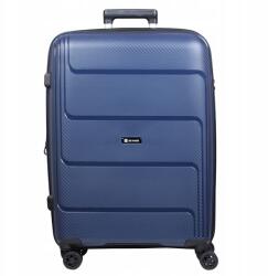 Słoń Torbalski Nagy utazó bőrönd Szélesített +2 cm könnyű tartós polipropilén Tsa zár (04-0211S-02)