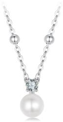 BeSpecial Colier argint cu perle naturale si moissanite (CZT0144)