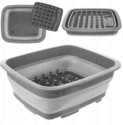 ORION Összecsukható Szilikon Edényszárító Csepegtető Kemping Szárító (720809)