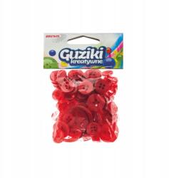 Brewis Dekorációs Gombok 40G Piros MIX Brewis Méretben (BWGU3)