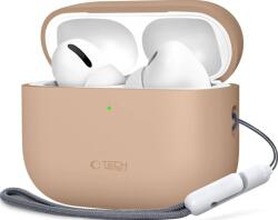 Tech-protect Husa din silicon Apple AirPods Pro 3 caffe latte