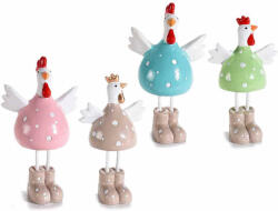 Decorer Set 4 figurine Gaini 6.5x6x12 cm, 6x5.5x11 cm (A55.36.91)