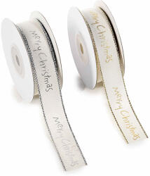 Decorer Set 2 role panglica Craciun 10 m x 2 cm (A16.07.50)