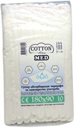  Cotton line med супер абсорбиращи чаршафи за еднократна употреба, 480х90см, 10 броя