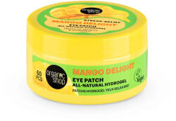 Organic Shop Plasturi pentru ochi cu hidrogel Mango Delight Stress Relief, 60 bucati, Organic Shop Masca de fata