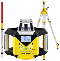 Nivel System Pachet nivelă laser rotativă Nivel System NL640G Digital, cu receptor RD600 Digital, cu pante digitale X/Y, trepied SJJ32, stadie LS35 (NL640G Digital SJJ32 LS35)