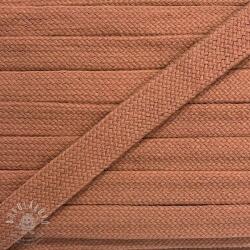  Pamut zsinór lapos 13 mm salmon