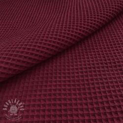  Waffle bordeaux