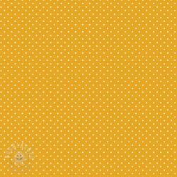  Pamutvászon Petit dots yellow