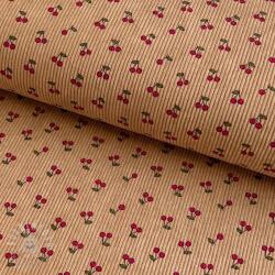  Kordbársony STRETCH Little cherry sand