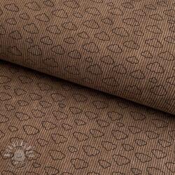  Kordbársony STRETCH Little clouds taupe