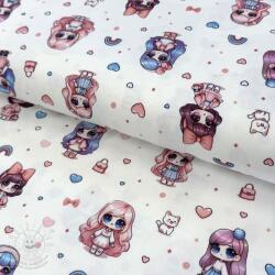  Jersey Dolls white digital print