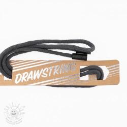  Kapucni zsinór fém végekkel 115 cm HEAD1 dark grey