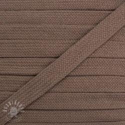  Pamut zsinór lapos 13 mm mauve