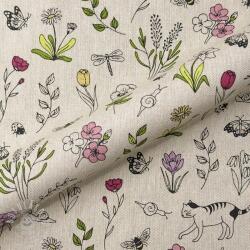  Dekorációs anyag Linenlook Spring Doodle Time