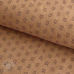  Kordbársony STRETCH Little bunny sand