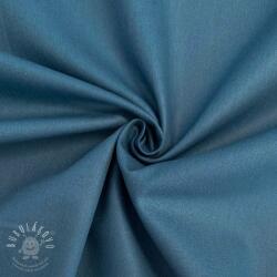  Popelín pamut anyag indigo