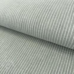  Dupla géz/muszlin YARN DYED Stripes old green