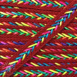  Kötött zsinór NEON red