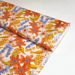  Viszkóz RADIANCE Old flowers digital print