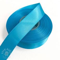  Kétoldalas szatén szalag 25 mm aqua