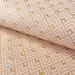  Dekorációs anyag Linenlook Art deco cubes rose metallic premium