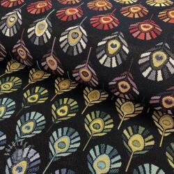  Dekorációs anyag GOBELIN Peacock Feather Bow black