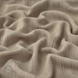  Viszkóz lenvászonnal CRINCLE sand