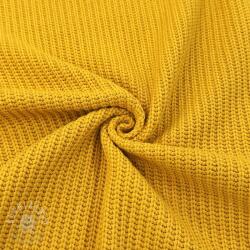  Pulóver anyag BIG KNIT yellow