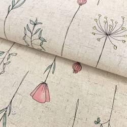  Dekorációs anyag Linenlook Soft flower field